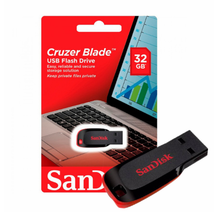 PENDRIVE SANDISK 32GB Z50 ORIGINAL