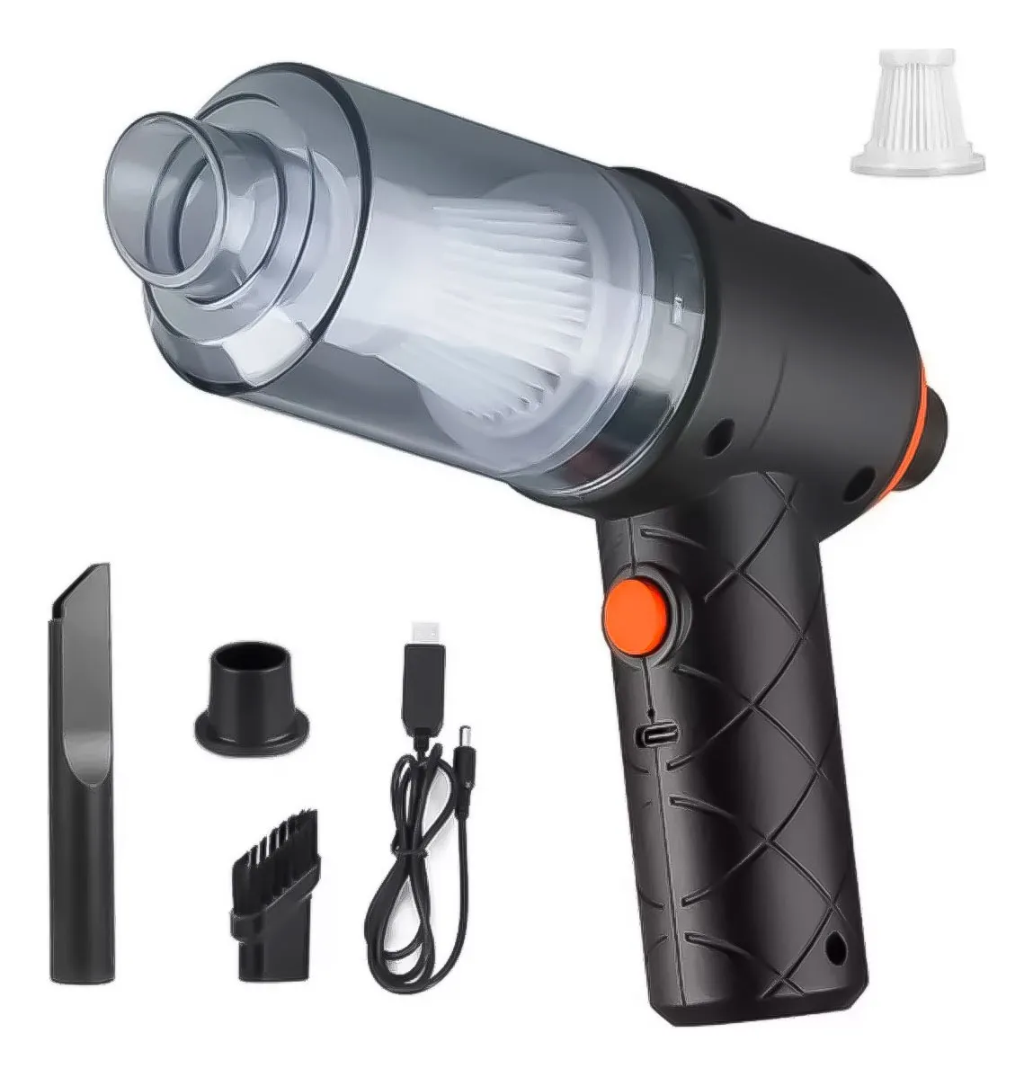 Mini Aspiradora Recargable 2 en 1 Sopladora Vacuum Cleaner Suono YT-M2037/LU-4981