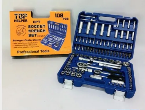 Juego De Tubos De Metal 108 Piezas Top Helper TH-108 CRV108