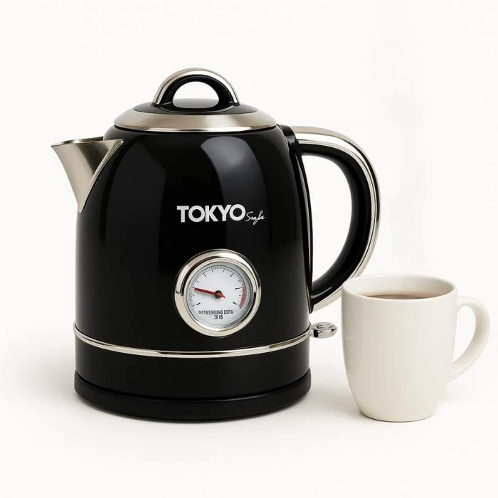 Pava Electrica 2l Vintage Con Termómetro Tokyo Tokyo-8850