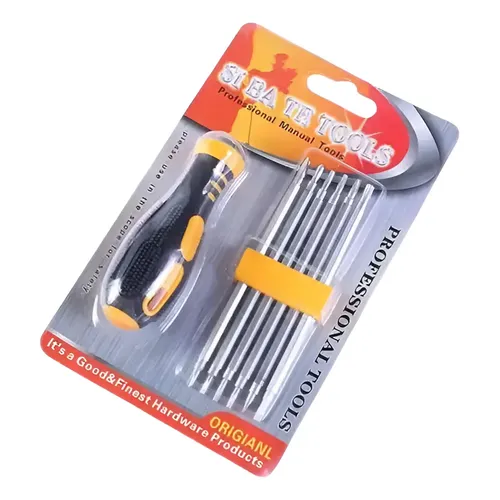 Kit Destornilladores X12 Herramientas Reparacion 3060T 6155