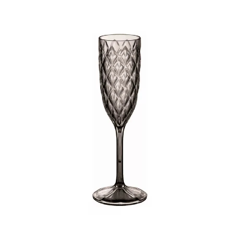 Copa Champagne acrílico 200Ml Carol Glamour 15804/15805