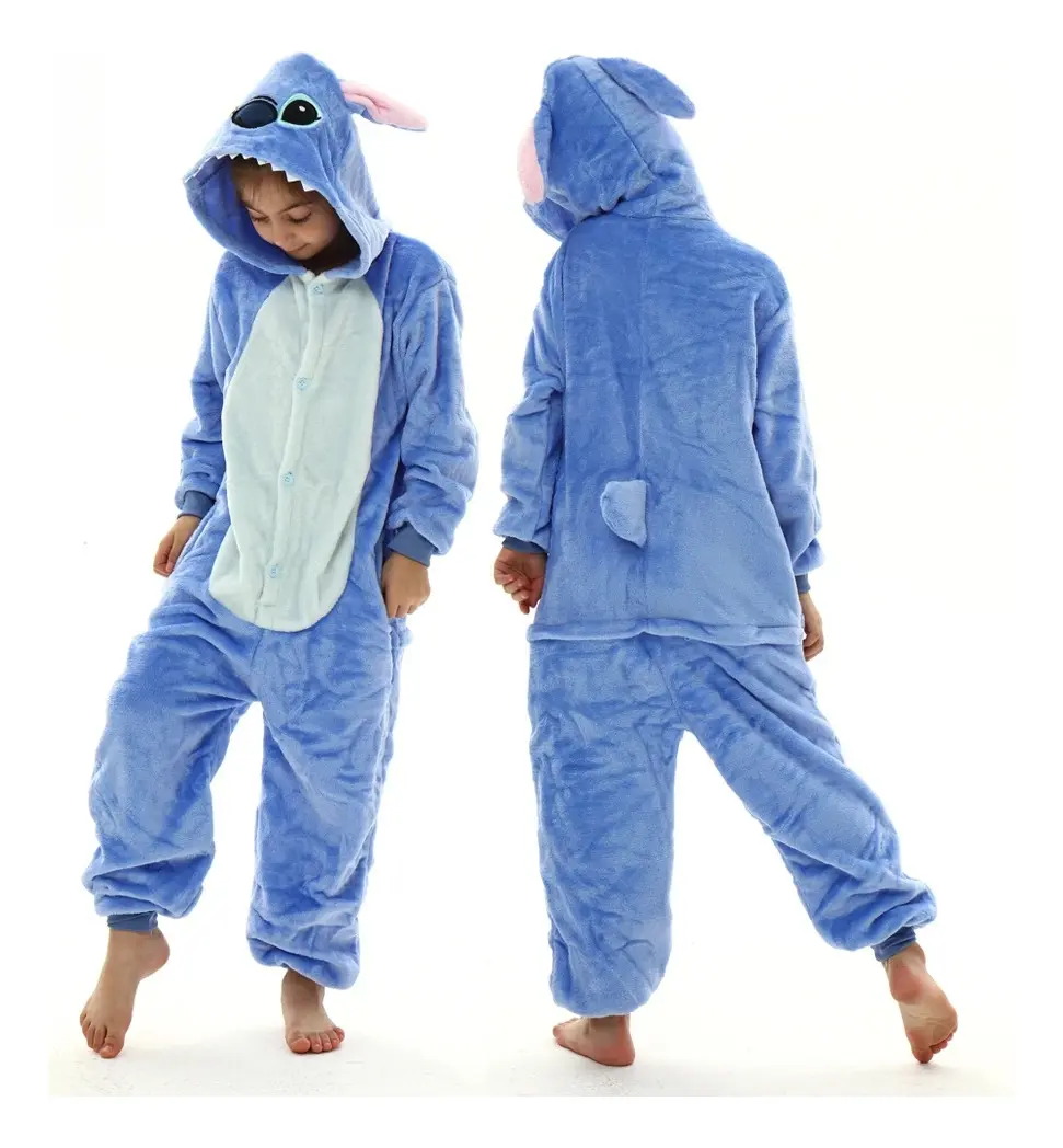 Pijama para Niño de Stitch con Cierre Trasero C-113003