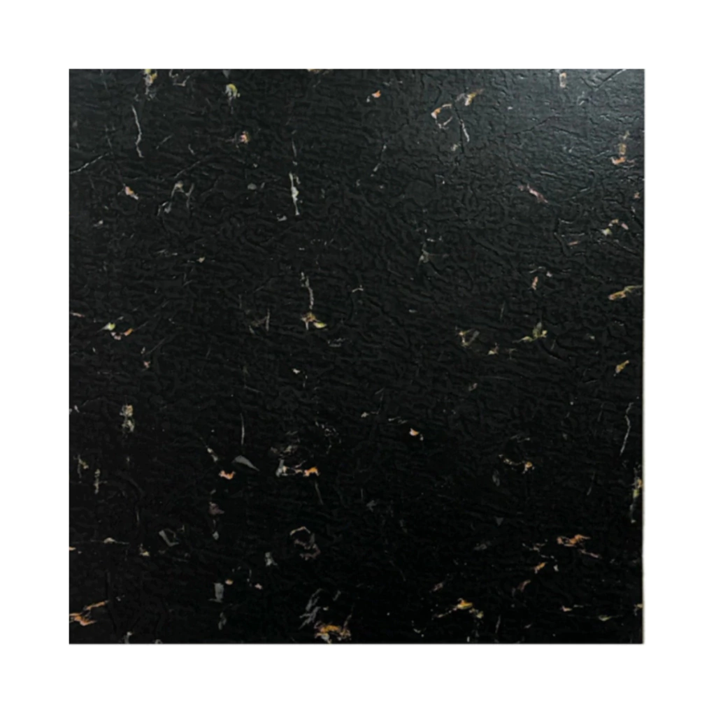 Piso Vinilo Cuadrado 60×60 Autoadhesivo Negro PBM005 CUBRE 10MT