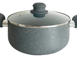 Cacerola Olla Granito Antiadherente 22cm Cool + Baza HS-6008-22cm