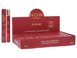 Caja 24u. Mini Perfume Rave Now Rouge 35ml