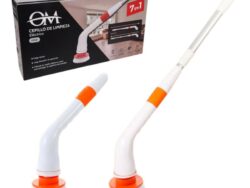 Cepillo De Limpieza Recargable Con 7 Cabezales Carga Usb IPX8