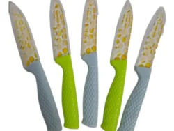 Cuchillo Profesional Mango De Color Con Diseño Y Liso RRT-121