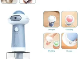 Dispensador Automatico De Jabon Y espuma Bubble Machine Caja Azul