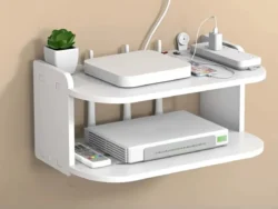 Estante Flotante Repisa 2 Pisos Router Decodificador DL2326