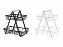 Estante Organizador Triangular Dos Niveles X2 MJ-2033 33*35*52cm