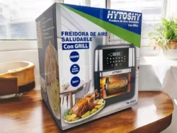 Freidora De Aire Hytoshy 2000w Con Grill Pa-8034