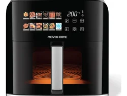 Freidora De Aire Novohome 10 Lts Pantalla Display Tactil NH-AF 010