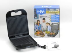 Grill Eléctrico OM OM-08101 Antiadherente 1400w