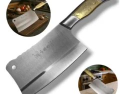 Hachuela Cocina Hacha Chef Enteriza Plateada 29CM AA012 X-163
