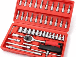 Juego TUBO 46 llaves de 1/4” con Estuche T-263/CR-V