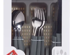 Juego de cubiertos de cocina de 25 piezas de Idee Home JK-4150