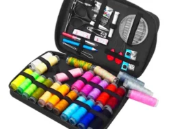 Kit De Costura 100 en 1 Con Estuche Negro KM-61395
