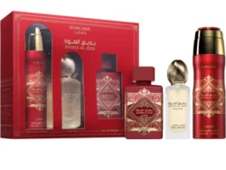 Kit Perfume Lattafa Bade’e Al Oud Sublime + 2 Piezas
