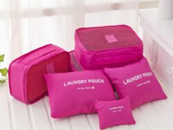 Kit organizador de equipaje de viaje de 6 piezas NO:2251/TB6PC
