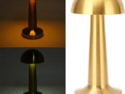 Lampara de mesa inalámbrica recargable Touch Honguito ILU0130