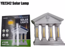 Lampara solar de Exterior con Sensor de Movimiento YD2342