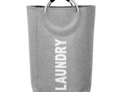 Laundry Gris Bolsa De Tela Para Ropa Suono HOG0696GRI