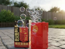 Maquina De Burbujas Bubble Fireworks A Pila BURB-002