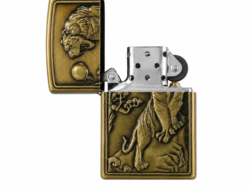 Mini Chispero Metal Dorado Con Diseño X-493