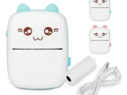 Mini impresora térmica de bolsillo Bluetooth Gatito Print-01