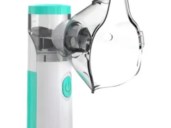 Nebulizador Mesh JSL-W302 Inalámbrico Portátil Verde Claro 18mL