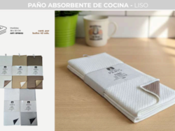 Paño Absorbente Blanco Paris Estampado RP8052 38x50cm