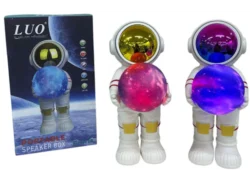 Parlante Astronauta con Luz LED Bluetooth, USB y Radio LUO LU-2116