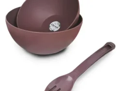 Set Carol De 2 Bowls Y Pinza Doble Uso Carol 32001