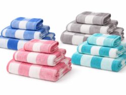 Set De 3 Toallas De Secado Rapido Lucky Varios Colores SET X3 toallas
