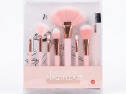 Set de 8 Brochas Livorno Pink Edition 203504