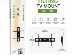 Soporte Para Tv 55″ Hasta 120″ 84T TILTING