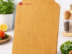 Tabla De Madera 40x34cm Para Picar Bambu Livorno 202030