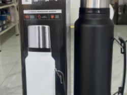 Termo Acero Inox Kanson 1.2 Litros Pico Cebador Manija TER-010