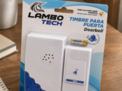 Timbre Inalambrico Para Puerta Lambo Tech F-15793A/F-15793C