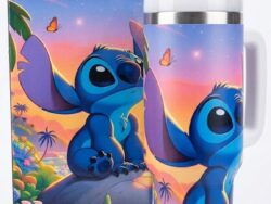 Vaso Quencher Con Diseño Stitch SL-12YT/SL-40WG