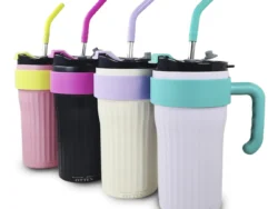 Vaso Termico Sunlight Con Bombilla Y Manija 800ml 12717