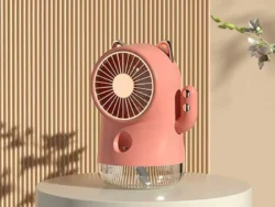 Ventilador De Gatito Con Humificador JDZY0005