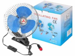 Ventilador Oscilante para Auto de 8″ 12V JK-4046