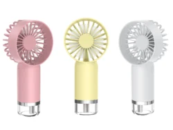 Ventilador Portátil Mini con Rociador HUMIFICADOR de Agua SL610