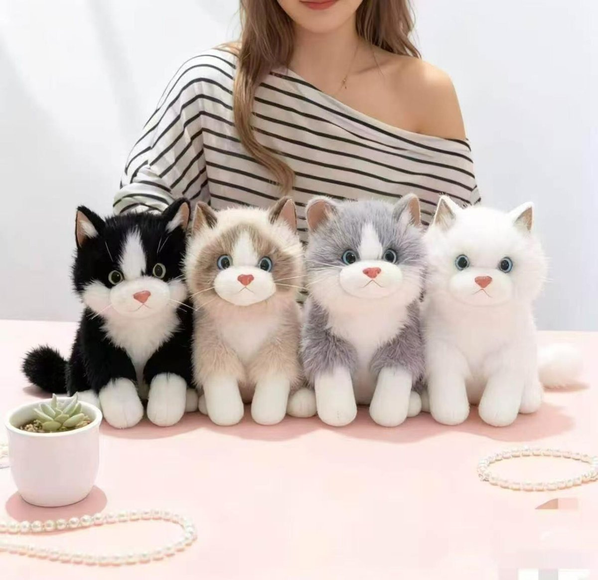 Gato realista 40cm