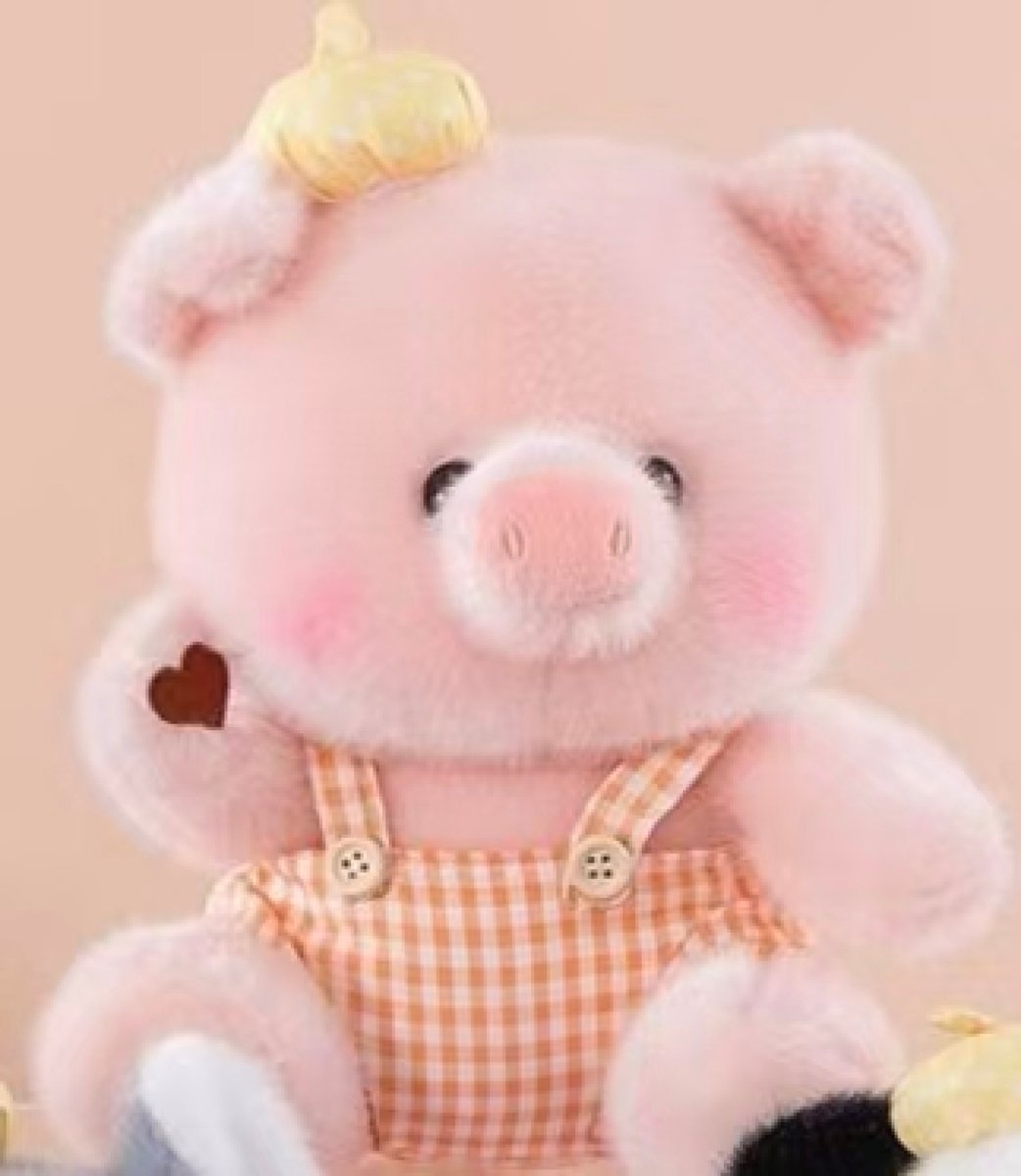 Chancho con jardinero 28cm