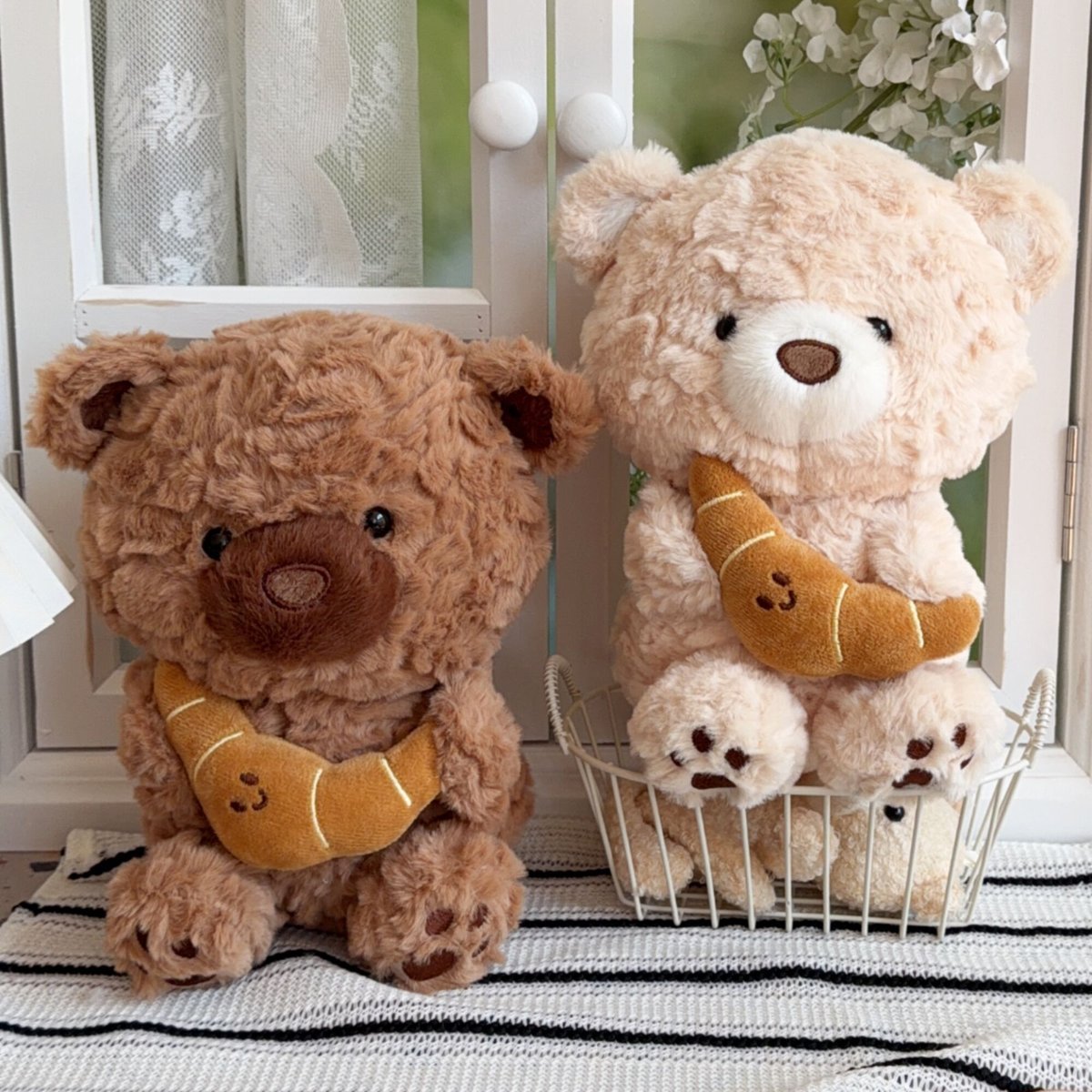 Oso con pan 28cm