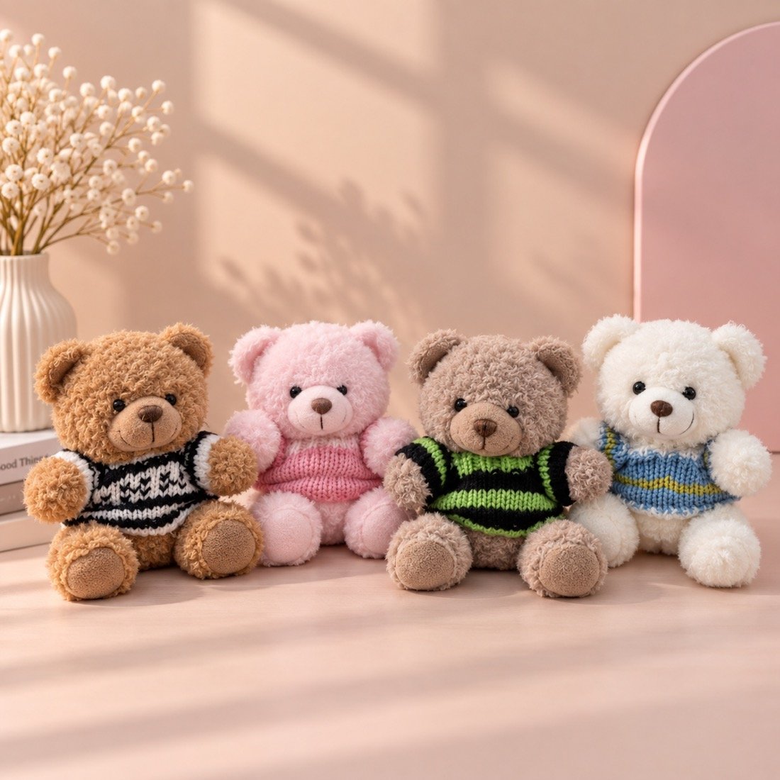 PELUCHE COLGANTE OSO C/ROPA
