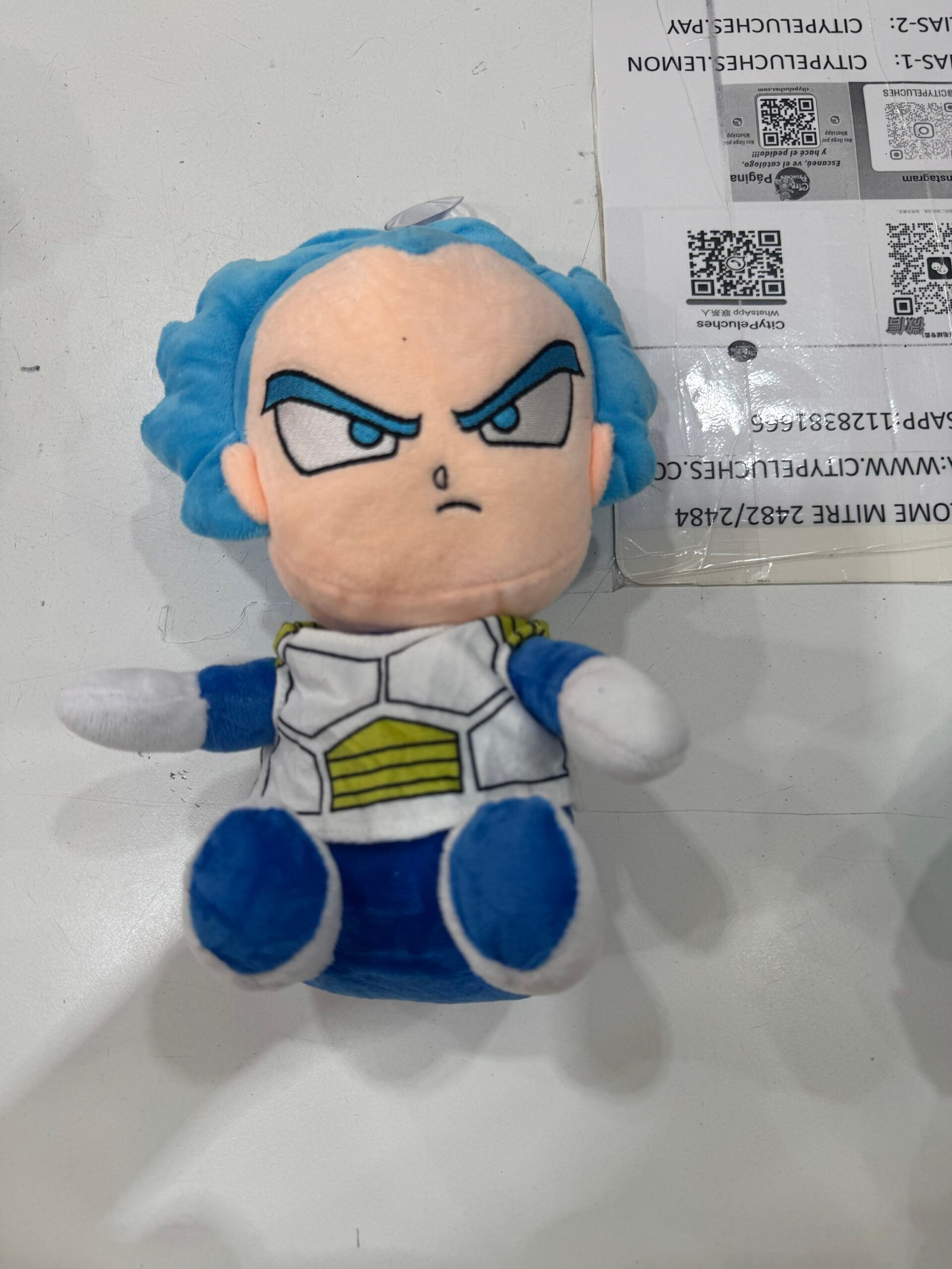 Dragon Ball 20cm Vegeta ropa azul